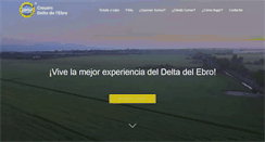 Desktop Screenshot of creuersdeltaebre.com